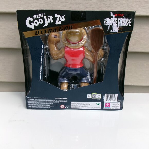 Heroes of Goo Jit Zu Ultra Goo One Piece Luffy Stretch Collectible 7-inch Figure - Picture 7 of 10